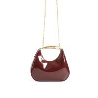 Kadın Cherry Model Gold Detaylı Fermuarlı Uzun Askılı El ve Omuz Çantası
