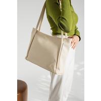 NOU ÇİFT SAPLI SALAŞ MODEL VİNTAGE SHOPPER EL VE OMUZ ÇANTASI
