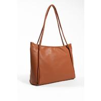 NOU ÇİFT SAPLI SALAŞ MODEL VİNTAGE SHOPPER EL VE OMUZ ÇANTASI
