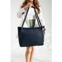 NOU ÇİFT SAPLI SALAŞ MODEL VİNTAGE SHOPPER EL VE OMUZ ÇANTASI